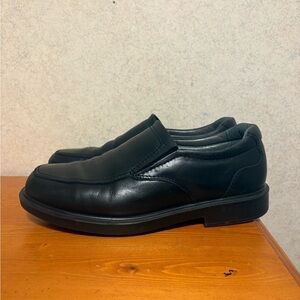 SAS Diplomat Men's Black Slip-On Comfort Leather Loafer Dress Shoes Size 9.5